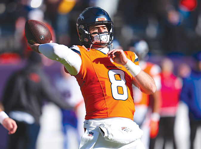 Denver Broncos QB Jarrett Stidham stepping in for Bo Nix